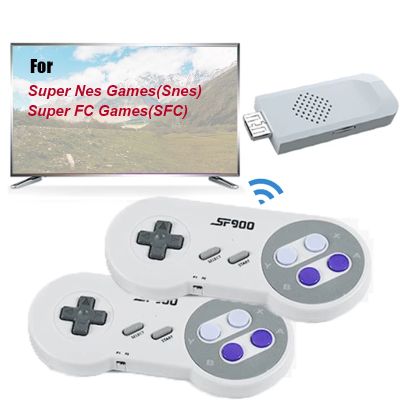 【YP】 16-bit Super Game Stick compatible 900  Games SFC/SNES Video Console double