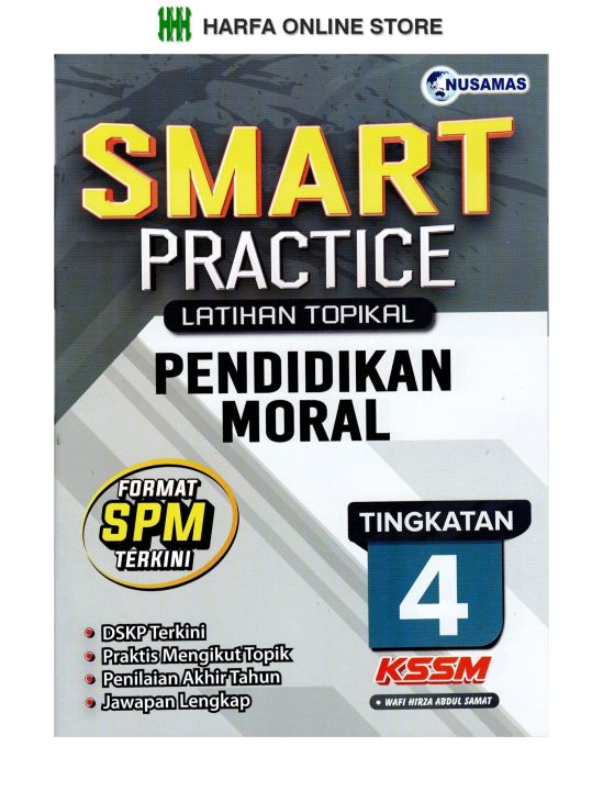 BUKU LATIHAN : SMART PRACTICE LATIHAN TOPIKAL PENDIDIKAN MORAL FORMAT ...