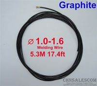 Chnscom สไตล์ยุโรป Mig Mag Graphite Liner 1.0-1.6ลวดเชื่อม17.4ft