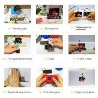 Yahboom ขายร้อน Microbit Starter Sensor Kit สำหรับ Beginner ใช้งานร่วมกับ V1.5 V2หุ่นยนต์การเขียนโปรแกรมชุดของเล่นสำหรับชาย