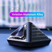 น้ำหอมปรับอากาศรถใหม่ Aalloy น้ำหอมรถยนต์แผ่นกระจายแสงน้ำมันหอมระเหยกลิ่นหอมระดับสูงอุปกรณ์ตกแต่งภายในด้วยอากาศอัตโนมัติอโรมาเทอราพี