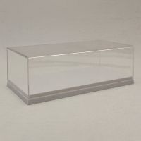 Hand-made Model Diecast Car Acrylic Case Display Box Cover Transparent Dust Proof Whole window 20cm