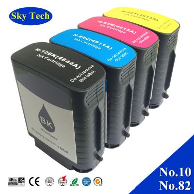 Champ Sky Ink Cartridges For Hp10 Hp82 4844A 4911A ,For Hp Designjet 500 500Ps 500Plus 800 800Ps 815 815Mfp 820 820Mfp Etc