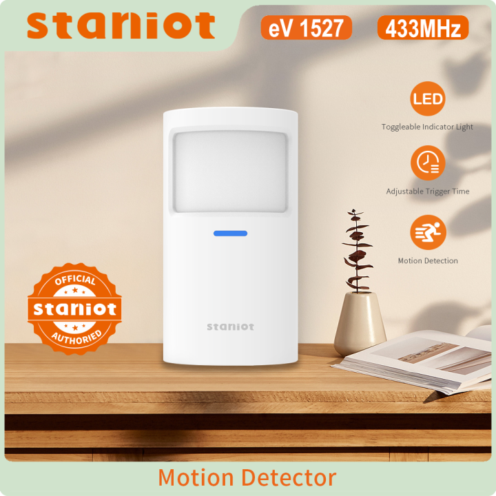 staniot-motion-sensor-smart-home-pir-motion-detector-การป้องกันความปลอดภัย-toggleable-ไฟแสดงสถานะทำงานร่วมกับระบบเตือนภัย