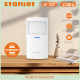 Staniot Motion Sensor Smart Home PIR Motion Detector การป้องกันความปลอดภัย Toggleable ไฟแสดงสถานะทำงานร่วมกับระบบเตือนภัย