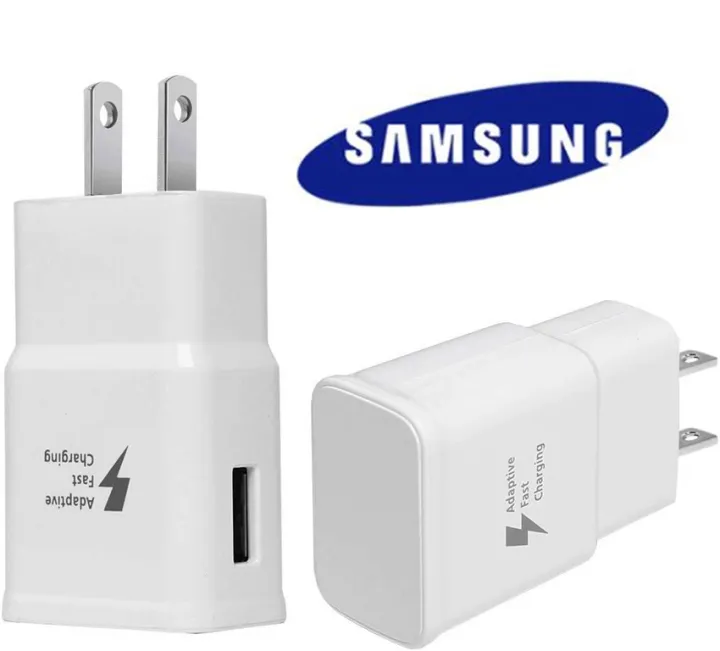 Original Samsung Fast Charger Adaptive Fast Charging Wall Charger Adapter  Compatible Galaxy S6 S7 S8 S9