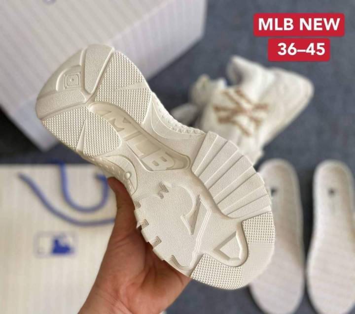 รองเท้าผ้าใบ-mlb-new-york-ถ่ายจากสินค้าจริงรับประกันตรงปก100-กรณีสินค้าไม่ตรงปกหรือชำรุดเสียหายจากทางร้านสามารถแจ้งเปลี่ยนคืนได้ทันที