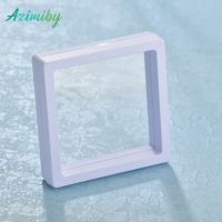 Azimiby Gift Box White Transparent Jewelry Box for Lover Friend