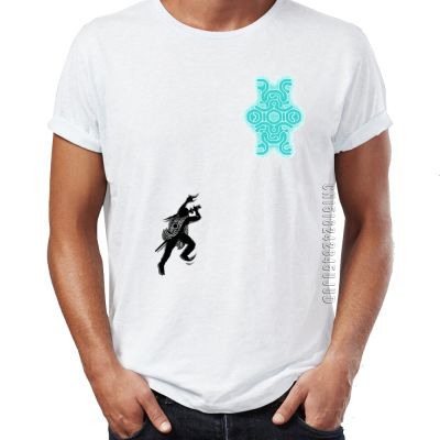 Mens T Shirt Shadow Of The Colossus Shirt Of Colossus Artwork Printing Tshirt For Male Graphic Tees Camiseta