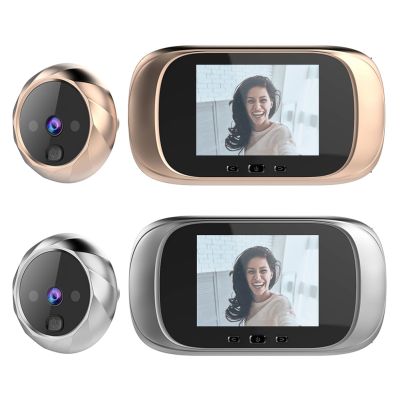 ♦☈ 2.8 inch LCD Color Screen Digital Doorbell Smart Electronic Peephole Night Vision Door Video Camera Viewer Outdoor Door Bell