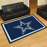 American Footbal Team Dallas Cowboys- Rug Area Rug Decorative Floor Mat Car Rug Car Rug Regtangle 14 Sizes