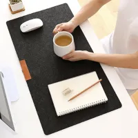 Ser* Office Computer Desk Table Mat Keyboard Mouse Pad Felt Laptop Cushion