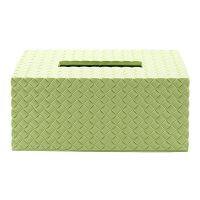 Napkin Holder Rectangular Cars Plastic Cover (green)