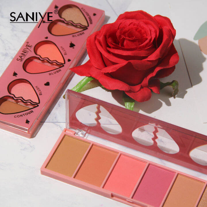 SANIYE E0331 3 IN 1 HIGHLIGHTER BLUSHON & BRONZER COMBINATION PALETTE