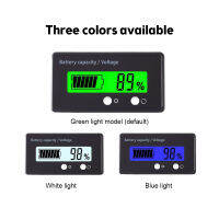 LCD B-Attery ความจุ Monitor Gauge Meter Lead Acid B-Attery สถานะตัวบ่งชี้ Lithium B-Attery ความจุ Tester เครื่องวัดแรงดันไฟฟ้า