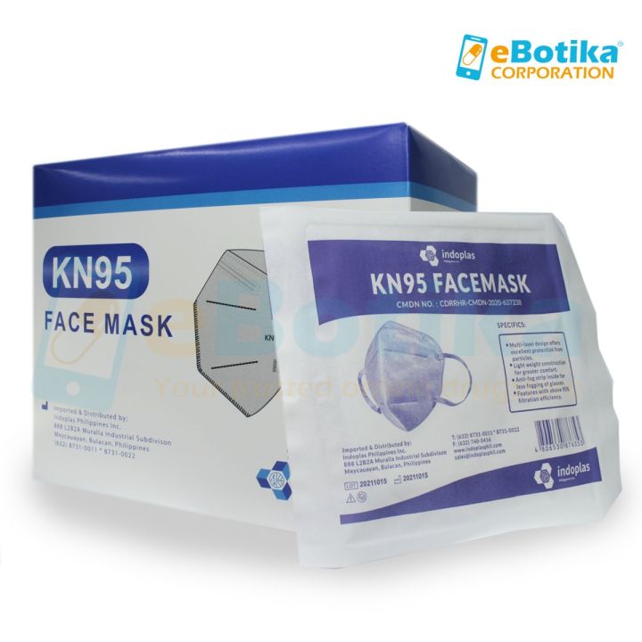 Indoplas Kn95 Disposable Mask 1piece only | Lazada PH