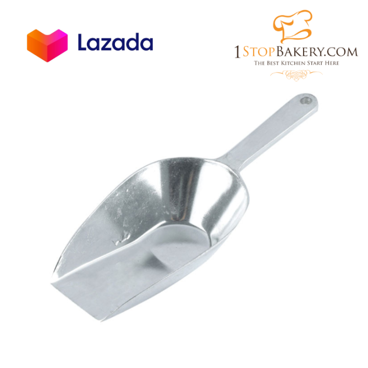 MF 01741 Flour Scoop Aluminium 21 cm. AL210 Wilesco /Matfer