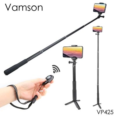 Mini Selfie Tripod for iPhone XR 8 X 7 6s Plus Bluetooth Selfie Stick Handheld Monopod For xiaomi for Huawei VP425