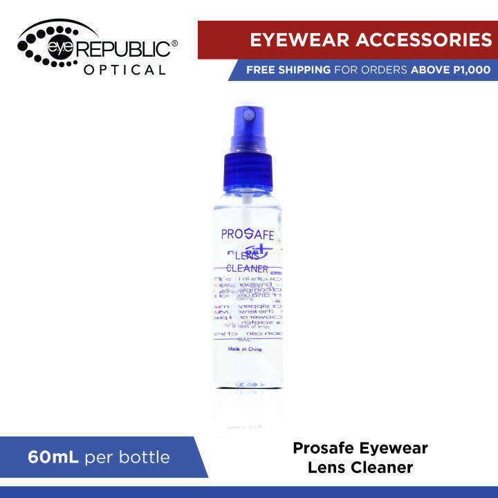 Prosafe Lens Spray Cleaner 60ml for Eyewear/Camera/LED Computer Screens