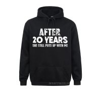 Anniversary Gifts For Husband Funny Warm 20 Years Fashionable Casual Men Sweatshirts Hoodies Sportswears April Fool Day Size Xxs-4Xl