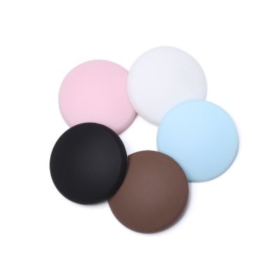 【CW】 3Pcs Door Stopper Silicone Handle Bumpers Adhesive Deurstopper Protection Porte Mute Stikcer Round Wall Protector