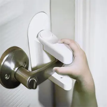 Child Safety Door Handle Locks Protect Baby Door Handle Locks Pet Room Door  Handle Locks Easy to Install and Use 3M VHB Adhesive - AliExpress