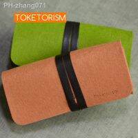 Toketorism Trendy Felt Bag For Sunglasses Retro Glasses Case For Men And Women Ultralight Portable Box Eyewear Accessories B3