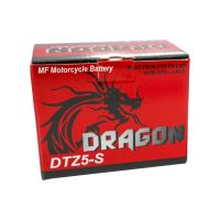 [ใส่โค้ด P3E7B4  10% ไม่มีขั้นต่ำ] DRAGON แบตเตอรี่แห้งพร้อมใช้ YTX-5L สำหรับมอเตอร์ไซค์ทุกรุ่น, SONIC, WAVE, MIOใหม่ บริการเก็บเงินปลายทาง