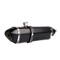 470mm Black Motorcycle Exhaust Pipe Turbo Tube Muffler Silencer DB Killer for Yamaha Suzuki Ducati Kawasaki Honda Kymco