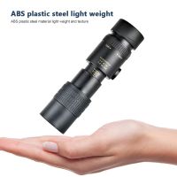 10-300*40 Monocular Telescope Zoom HD High Magnification Foldable BAK4 Retractable Rainproof Optics Handheld for Hunting