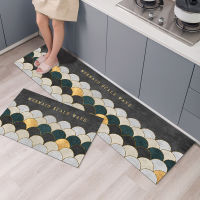 Kitchen Floor Mat Non-slip Home Decor Entrance Doormat Bedroom Bedside Carpet Living Room Hallway Balcony Bathroom Soft Rugs