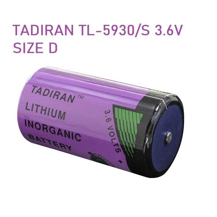 Tadiran TL5930 Battery size D Lithium Battery 3.6V non Rechargeable