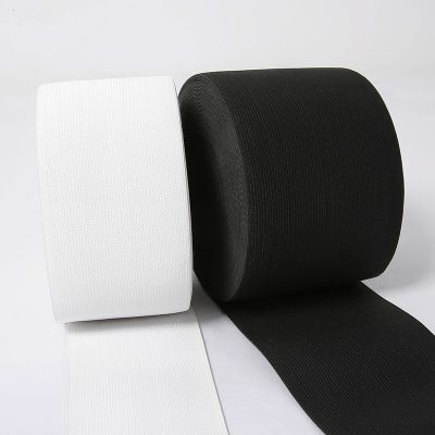 【CW】 XUNZHE 10 m and Woven Flat Knitted Rubber Sewing Elastic Cord Tape Stretch From 1cm 2cm 3cm 4cm