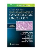 Handbook for Principles and Practice of Gynecologic Oncology, 3ed - ISBN 9781975141066 - Meditext