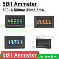 5Bit DC แอมมิเตอร์ ± 5mA 50mA 500mA 500uA ความแม่นยำสูงดิจิตอล LED แอมแปร์เมตรปัจจุบันชาร์จ Discharge Amp Tester Shunt