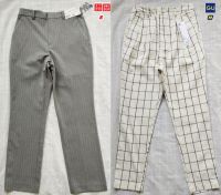 Uniqlo ,GU Smart Pants กางเกงทำงานยูนิโคล่ และจียู -2 สี เลือกไซส์ S,M ป้ายห้อย งานชนช็อป(สภาพเหมือนใหม่ ไม่ผ่านการใช้งาน)