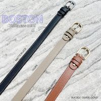 CHNiiNiN Boston timeless belt (Leather) เข็มขัดผู้หญิง เข็มขัดหนังแแท้