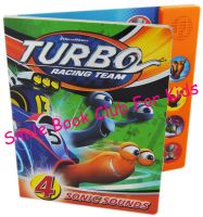 [In Stock] Turbo Racing Team - 4 Sonic Sounds Book (หนังสือนิทานภาษาอังกฤษ นำเข้าจากอังกฤษ ของแท้ไม่ใช่ของก๊อปจีน English Childrens Book / Genuine UK Import)