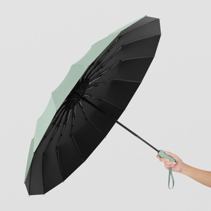 ร่มอัตโนมัติสำหรับผู้หญิงป้องกันรังสียูวีร่มกันแดดพับได้การเดินทางด้วยฝน-upf50-gratis-ongkir-ร่มกันลมแรง16k
