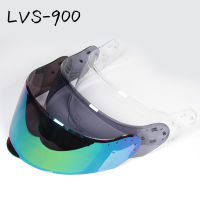 LVS-900รุ่นเต็มใบหน้าหมวกกันน็อครถจักรยานยนต์ Visor 4สีเลนส์ทุ่มเทลิงค์! หมวกกันน็อคเต็มใบ