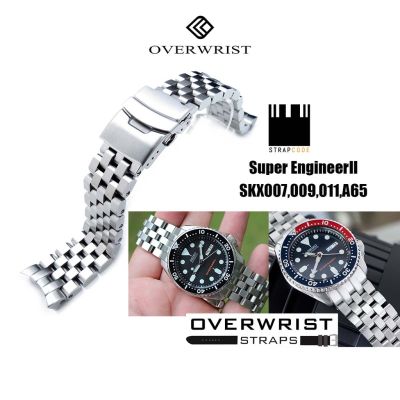 สายนาฬิกา OVERWRIST MILTAT STRAP Super EngineerII for SKX007,009,011,A65 and New SKX 2019 (SRPD51,53,55,57,59,61,63, Sาคาต่อชิ้น (เฉพาะตัวที่ระบุว่าจัดเซทถึงขายเป็นชุด)