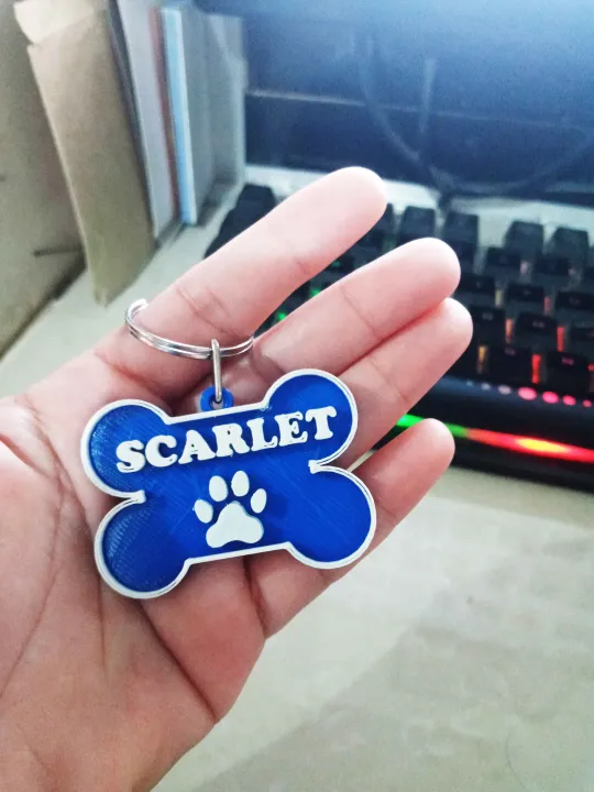 Personalized Pet Name Tag / Dog Name Tag / Cat Name Tag (NON COD ITEM