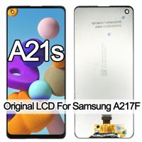 จอ LCD แบบดั้งเดิม6.5 "เหมาะสำหรับ Samsung Galaxy A21s A217F A217 LCD หน้าจอสัมผัส Digitizer เหมาะสำหรับซัมซุง A21s SM-A217F/DS อะไหล่จอแสดงผล