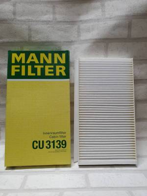 กรองแอร์ ( ชุด 2 ลูก )  BMW  Series 5  E60  ( 2001 - 2010 )   ทุกรุ่น  Cabin Air filter Mann CU3139 / CU 3139 d