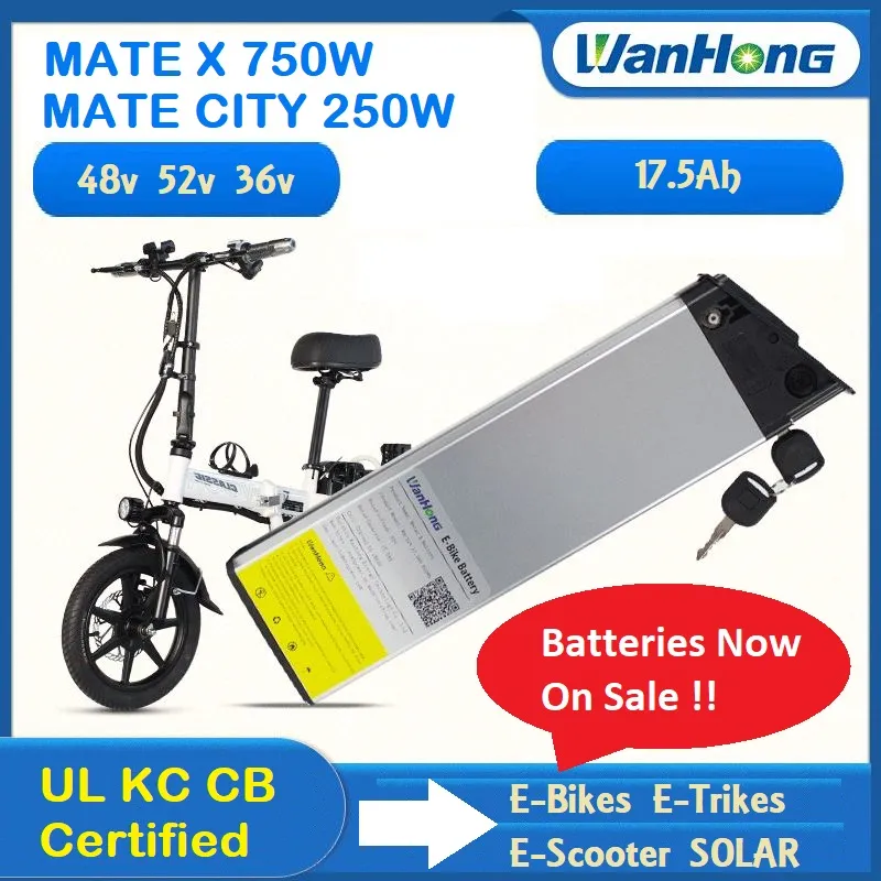 人気のクリスマスアイテムがいっぱい！ MATE BIKE MATE X 52v 17.5ah 高速充電