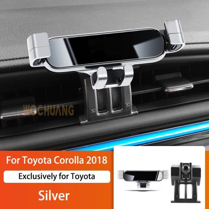 ที่จับโทรศัพท์มือถือติดรถยนต์สำหรับ-toyota-corolla-18-2022-360องศาที่ยึดจีพีเอสแบบพิเศษ