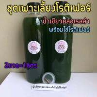 ชุดเพาะเลี้ยงโรติเฟอร์+น้ำเขียวคลอเรลล่า(1ลิตร)