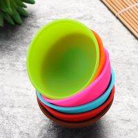 ETXOdorless Anti-Drop Silicone Facial Mask Mixing Kitchen Gadgets Food Storage Measuring Salt Sauce Cup Sugar Butter Seasoning Bowl