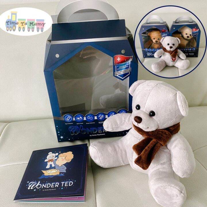 ส่งไว-ของแท้-ถูกสุด-รุ่นใหม่ล่าสุดตุ๊กตาหมีwonder-ted-ช่วยปกป้องลูกคุณจากคลื่นเเม่เหล็กของโทรศัพท์มือถือ-wifi