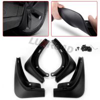 ขายส่ง! รถ Mudflaps สำหรับ Tesla รุ่น3 2016 2017 2018 2019 2020-2023ด้านหน้าด้านหลัง Mud Flap Splash Guards Mudguards Fender Protector RacingHotsales